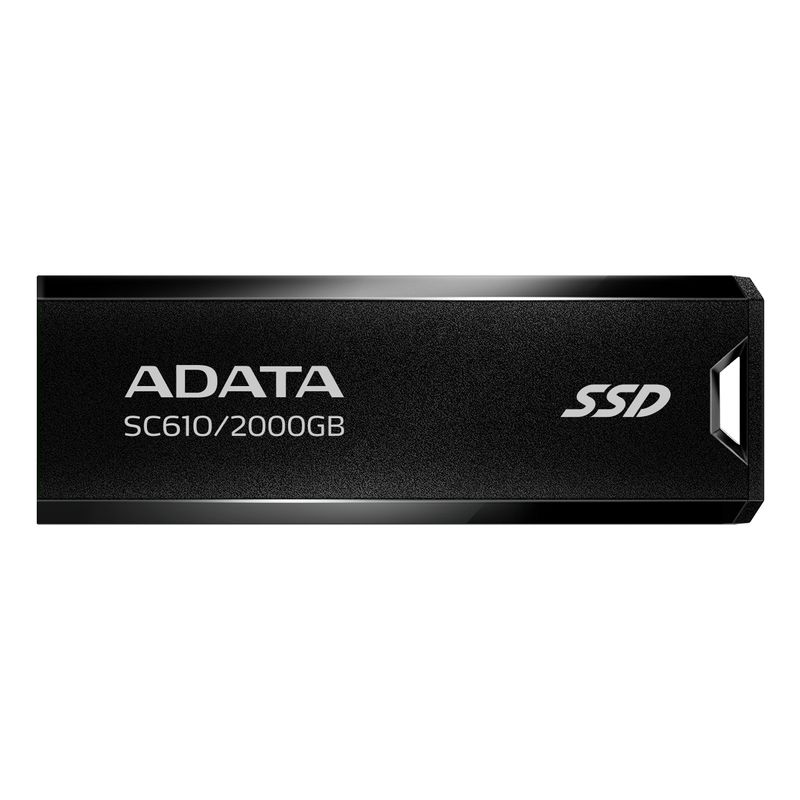 ADATA SC610 SSD Externo 2TB USB 3.2 Gen2 Negro - Imagen 2 de 9