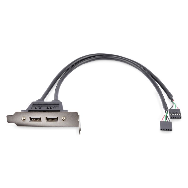 2 Port USB LP Slot Plate Adapter - Imagen 3 de 5