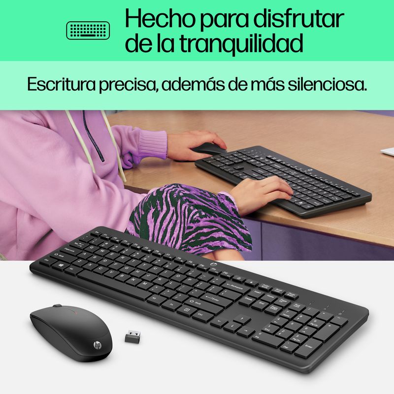 HP BRAC WIRELESS COMBO KEYBOARD SP - Imagen 7 de 12
