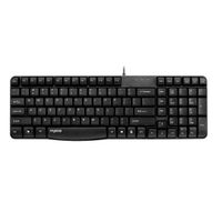 Miniatura 2 de TECLADO RAPOO USB N2400 PORTUGUES RESISTENTE A SALPICADURAS MEMBRANA SELLADA