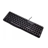 Miniatura 3 de TECLADO RAPOO USB N2400 PORTUGUES RESISTENTE A SALPICADURAS MEMBRANA SELLADA