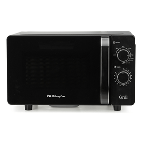 HORNO MICROONDAS CON GRILL ORBEGOZO MIG2071CE 20 LITROS NEGRO