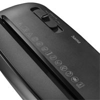 Miniatura 5 de Hama Classic S61 triturador de papel Corte en tiras 72 dB 22 cm Negro