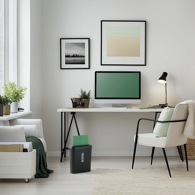 Hama Classic S61 triturador de papel Corte en tiras 72 dB 22 cm Negro - Imagen 7 de 7