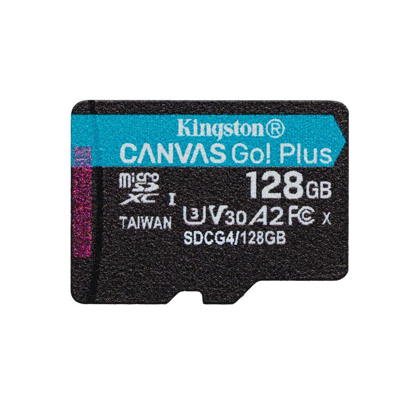 MEMORIA 128GB MICRO SDXC KINGSTON CANVAS GO PLUS GEN 4 - Imagen 3 de 8