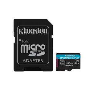 MEMORIA 1TB KINGSTON MICRO SDXC CANVAS GO PLUS GEN 4 200MB/S