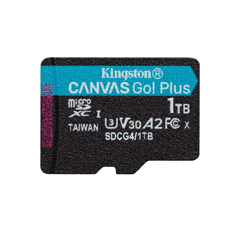 MEMORIA 1TB KINGSTON MICRO SDXC CANVAS GO PLUS GEN 4 200MB/S - Imagen 3 de 11