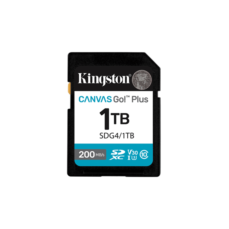 MEMORIA 1TB KINGSTON SDXC CANVAS GO PLUS GEN4 - Imagen 1 de 11