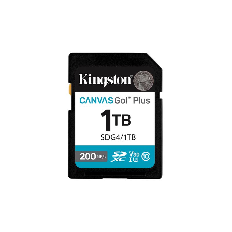 MEMORIA 1TB KINGSTON SDXC CANVAS GO PLUS GEN4 - Imagen 2 de 11