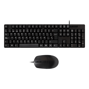 TECLADO Y MOUSE UNYKAch UK50545 OEM CABLE 1.5m 1200DPI COLOR NEGRO