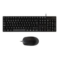 Miniatura 2 de TECLADO Y MOUSE UNYKAch UK50545 OEM CABLE 1.5m 1200DPI COLOR NEGRO
