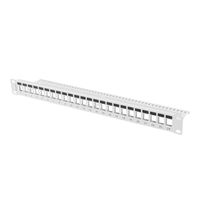 Miniatura 5 de PATCH PANEL LANBERG 24 PUERTOS 1U RACK 19 PARA MODULOS KEYSTONE GRIS