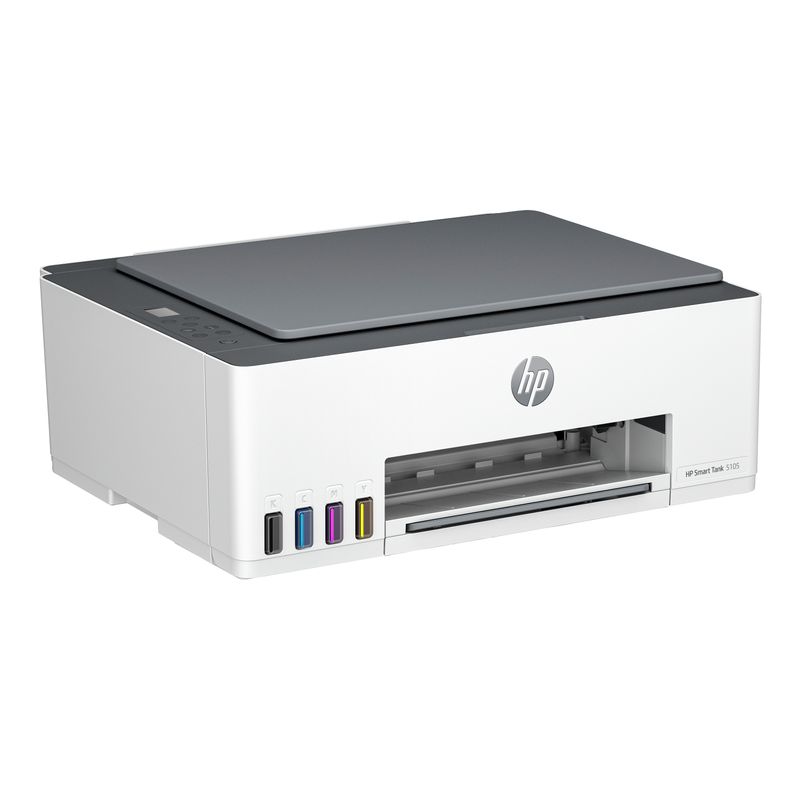 HP Smart Tank Multifunción A4Wifi Thermal Inkjet Dúplex Smart Tank 5105 Inalámbrico All-in-One Color Impresora, Fotocopiadora, escáner - Imagen 3 de 24