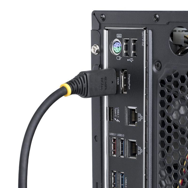 Cable HDMI de Alta Velocidad de 1 8m - Conectores con Agarre - Imagen 10 de 10