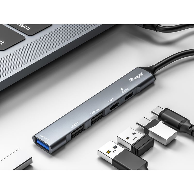 5-Port USB 3.0/2.0 Hub with USB-C PD - Imagen 5 de 7