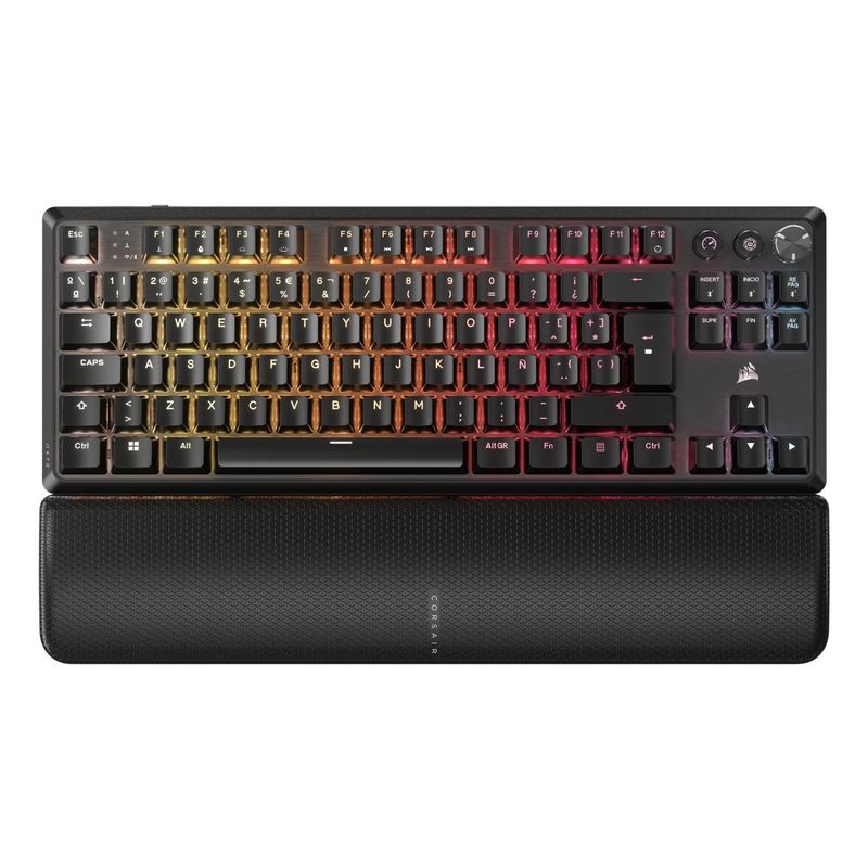 TECLADO CORSAIR K70 CORE TKL WIRELESS RGB MLX RED ESPANOL CH-914901E-ES - Imagen 2 de 5
