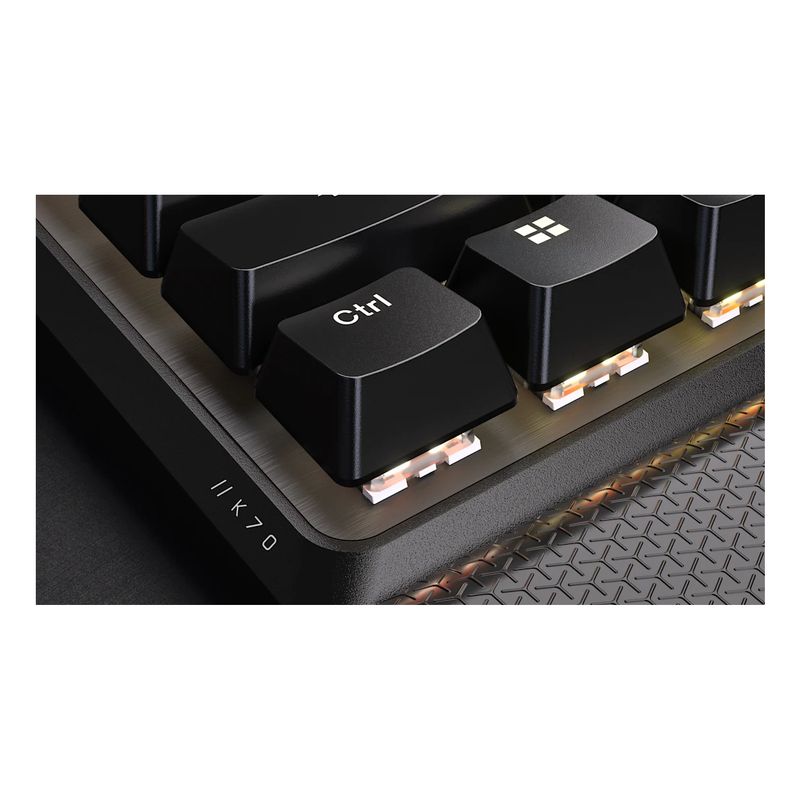 TECLADO CORSAIR K70 CORE TKL WIRELESS RGB MLX RED ESPANOL CH-914901E-ES - Imagen 5 de 5