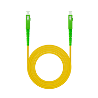 Miniatura 1 de Nanocable Cable fibra SC/APC LSZH Amarillo 1m