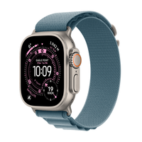 Miniatura 1 de Apple Watch Ultra 3 GPS + Cellular 49mm Natural Titanium Case with Light Blue Alpine Loop - Medium
