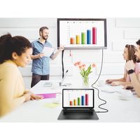 Miniatura 6 de CABLE DISPLAYPORT A DISPLAYPORT PREMIUM 2,1 EQUIP 119281 1M 16K 60Hz 54Gps ALUMINIO