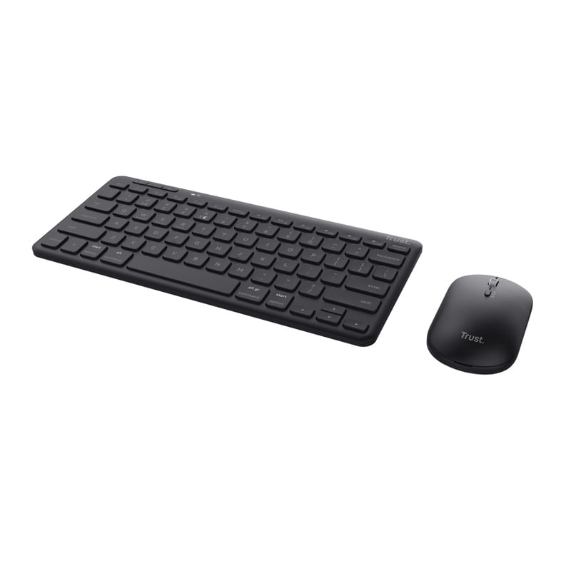 TECLADO + MOUSE INALAMBRICO TRUST LYRA MULTIDISPOSITIVO (USB Y 2 DISP BT) RECARGABLES 25061 - Imagen 4 de 7