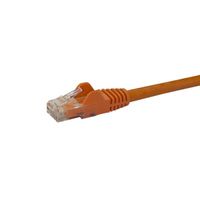 Miniatura 3 de 0.5m Orange Snagless Cat6 Patch Cable