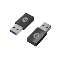 Miniatura 1 de KIT ADAPTADORES  2 UNIDADES USB 3.0  CONCEPTRONICO TIPO A MACHO A USB-C HEMBRA