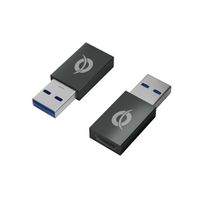 Miniatura 2 de KIT ADAPTADORES  2 UNIDADES USB 3.0  CONCEPTRONICO TIPO A MACHO A USB-C HEMBRA