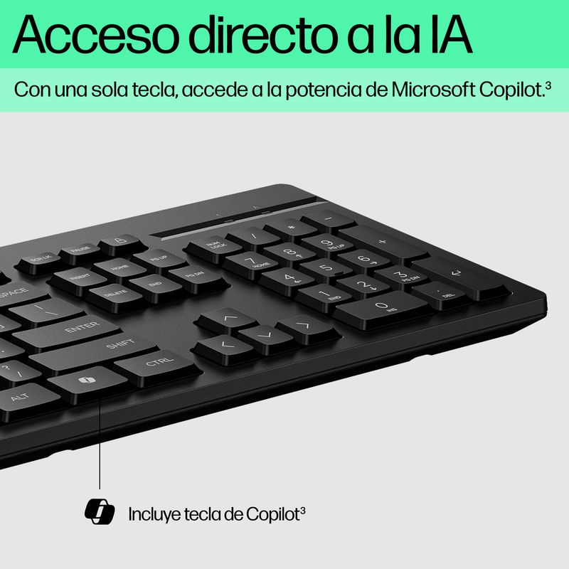 COMBO HP 225 TECLADO + RATON - Imagen 7 de 11