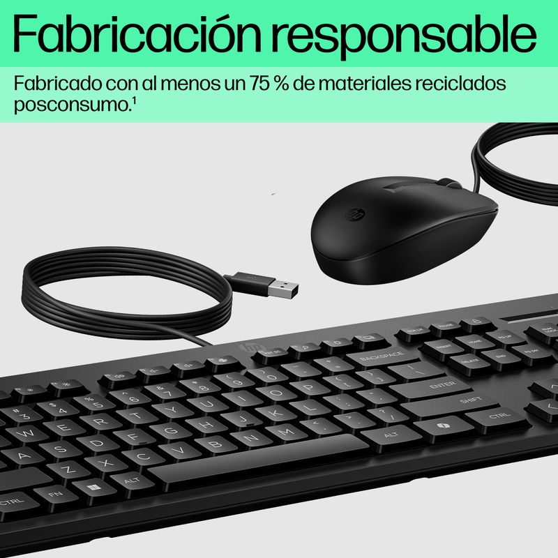 COMBO HP 225 TECLADO + RATON - Imagen 8 de 11