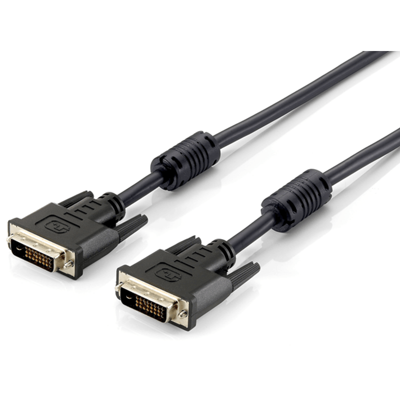 CABLE DVI EQUIP DUAL LINK MACHO - MACHO 10M CON FERRITAS 118937 - Imagen 1 de 2