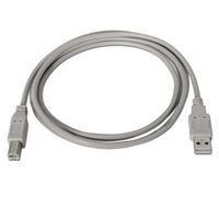 Miniatura 3 de Aisens Cable Usb 2.0 Impresora, Tipo A/M-B/M, Beige, 3M