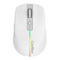 Miniatura 2 de RATON COOLBOX W01 1.600DPI INALAMBRICO BLANCO
