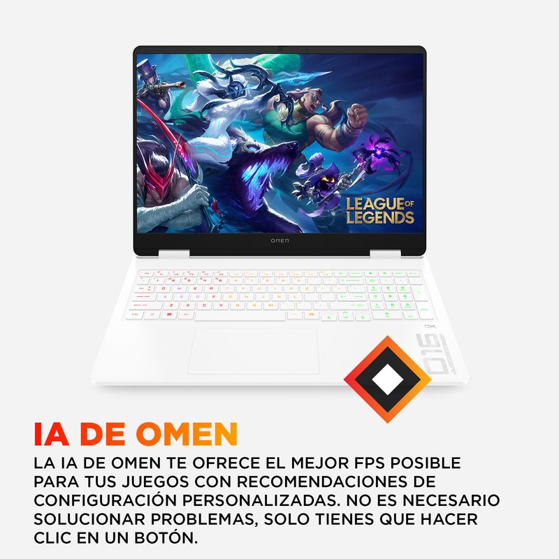PORTATIL HP OMEN 16-am0041ns CORE 7-240H 32GB 1TB SSD RTX5070 16"FHD FREEDOS - Imagen 10 de 14