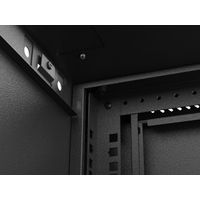 Miniatura 5 de ARMARIO LANBERG MURAL RACK 19" 4U 540X350 FLAT PACK NEGRO PUERTA CRISTAL