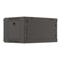 Miniatura 7 de ARMARIO LANBERG MURAL RACK 19" 4U 540X350 FLAT PACK NEGRO PUERTA CRISTAL