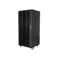 Miniatura 1 de ARMARIO LANBERG RACK 19" 27U 600X600 FLAT PACK BLACK NEGRO