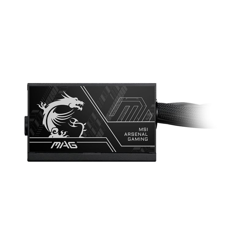 Fuente Alimentación 750W MSI MAG A750BN PCIE5 II 80 PLUS Bronze Non-Modular Negro - Imagen 3 de 6