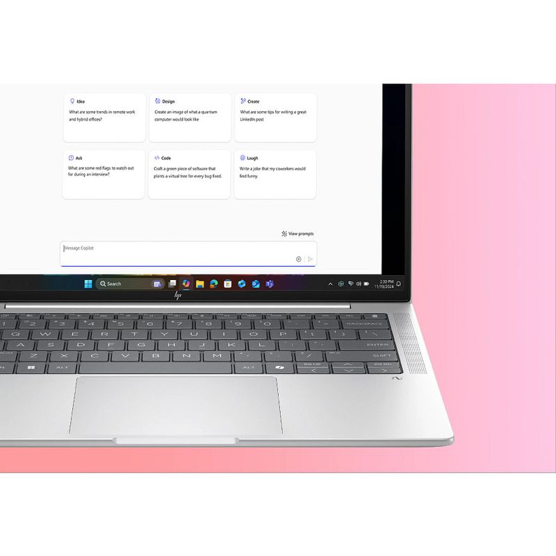 PORTATIL HP ELITEBOOK X G1I 35.6 CM (14") COPILOT+ , WUXGA, INTEL CORE ULTRA 7 258V, 32 GB, 1 TB SSD, GLACIER SILVER, INTEL ARC GRAPHICS, WINDOWS - Imagen 9 de 13