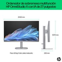 Miniatura 6 de PC AIO HP OMNISTUDIO X 27-CS0015NS U5-125H 16G 512G 27" W11H