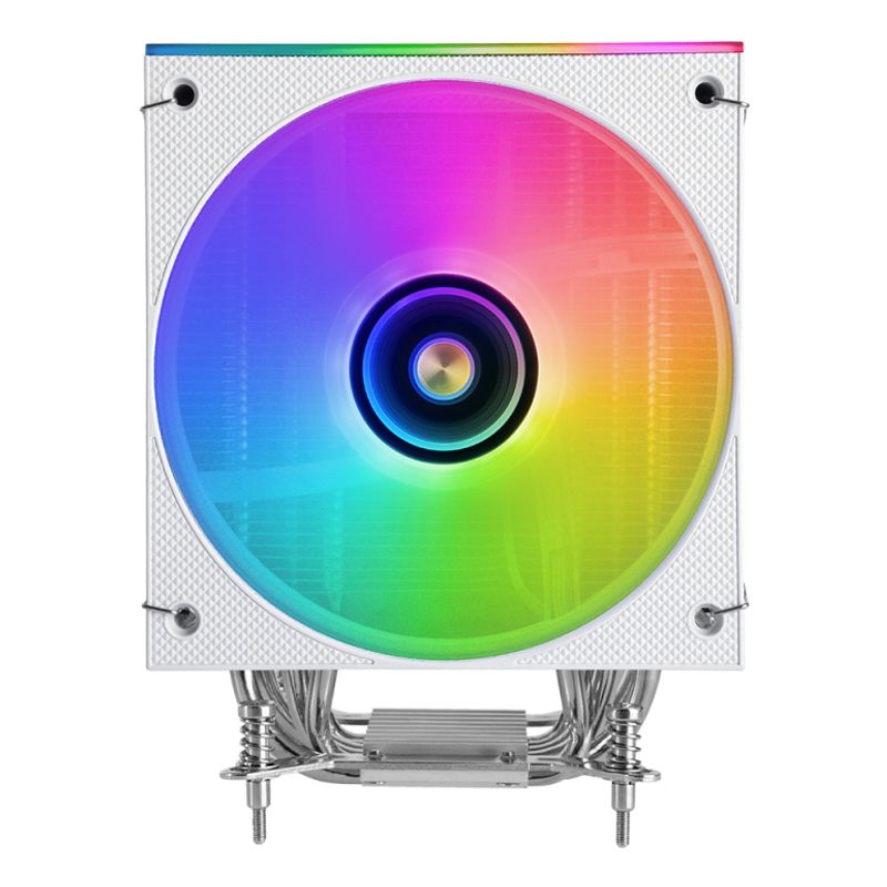 VENTILADOR CON DISIPADOR DE CPU MARS GAMING MCPULCD TDP 300W 120mm PANTALLA LCD ARGB BLANCO - Imagen 3 de 8