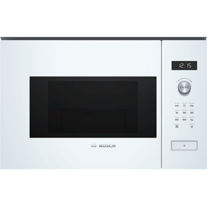 HORNO MICROONDAS INTEGRABLE BOSCH BFL524MW0 20 LITROS SIN GRILL BLANCO