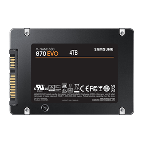 SAMSUNG 870 EVO SSD 4000GB 2.5" 560MB/s 6Gbit/s Serial ATA III