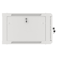 Miniatura 1 de ARMARIO LANBERG MURAL RACK 19Ã?â?¬Â 6U 600X600 FLAT PACK PUERTA CRISTAL GRIS