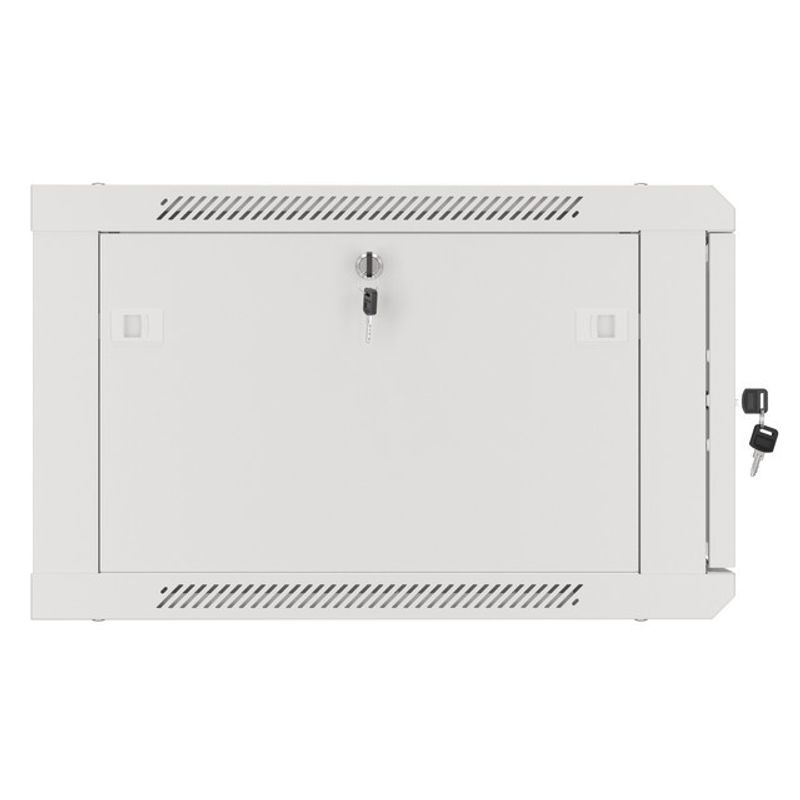 ARMARIO LANBERG MURAL RACK 19�� 6U 600X600 FLAT PACK PUERTA CRISTAL GRIS - Imagen 2 de 12