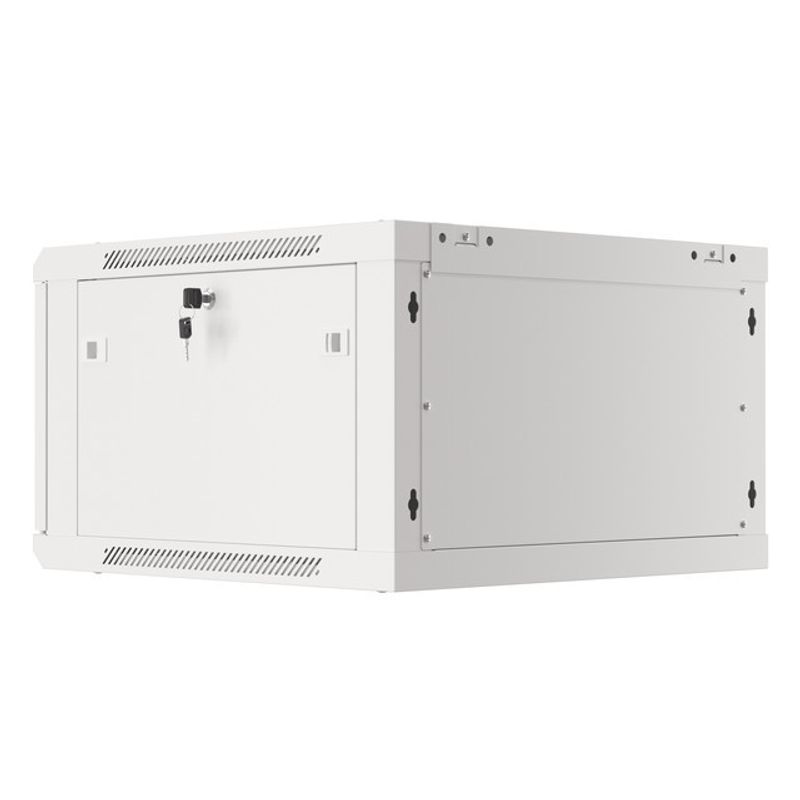 ARMARIO LANBERG MURAL RACK 19�� 6U 600X600 FLAT PACK PUERTA CRISTAL GRIS - Imagen 9 de 12