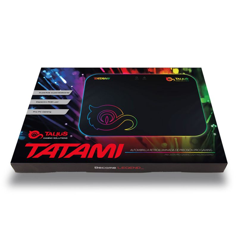 ALFOMBRILLA GAMING TALIUS TATAMI RGB - Imagen 4 de 5