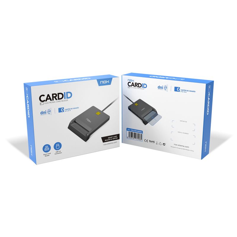 NOX Lector de tarjeta electronica usb - Imagen 3 de 3