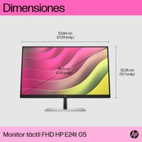 Miniatura 12 de HP Monitor FHD HP E24t G5 con pantalla táctil   23.8" LCD IPS Full HD HDMI
