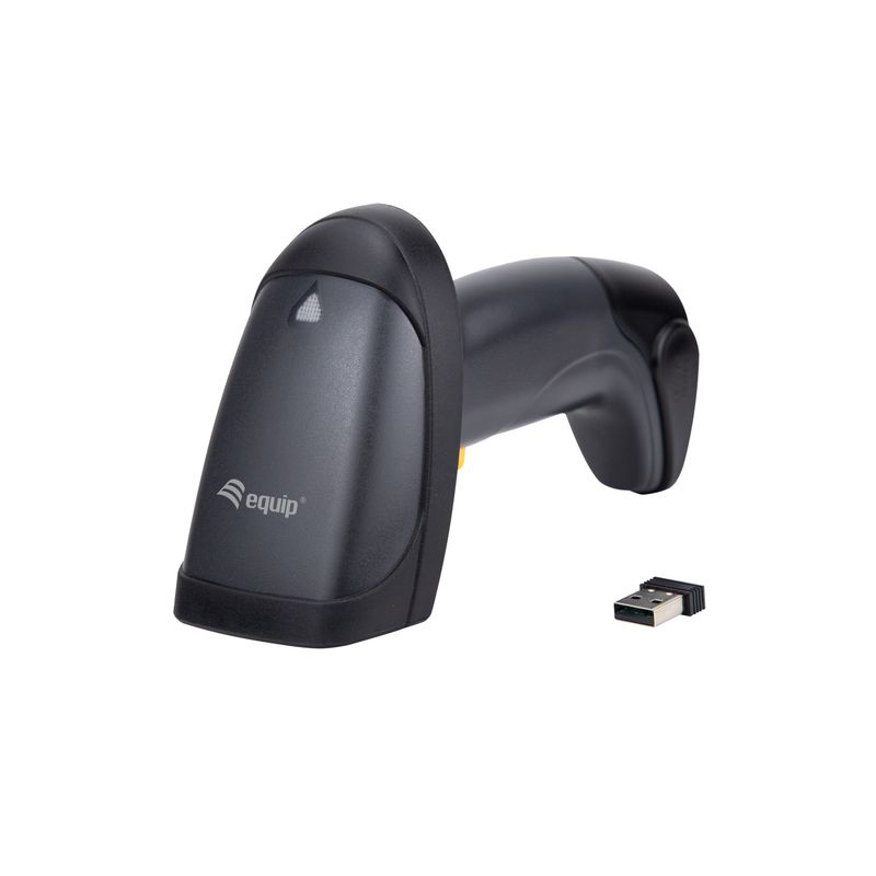 SCANNER CODIGO DE BARRAS INALAMBRICO EQUIP 351023 RF 2.4GHz DETECTA CODIGOS 1D CON SOPORTE IP54 Vel. - Imagen 2 de 8